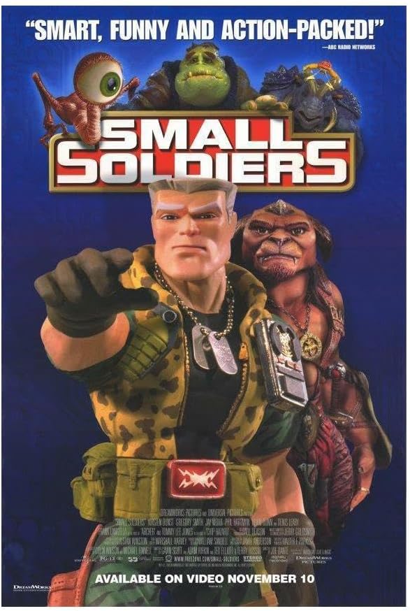Rectify the Race Small Soldiers Movie Gregory Edward Smith Kirsten Dunst 18x24 Poster