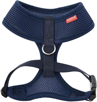 Puppia Soft Dog Harness, Navy, XX-Large (PDCF-AC30-NY-XXL)