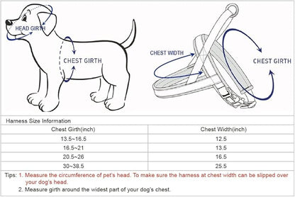Blueberry Pet 4 Colors Soft & Comfy 3M Reflective Jacquard Padded Dog Harness, Chest Girth 20.5" - 26", Marsala Red, Medium, Adjustable Harnesses for Dogs