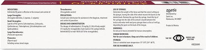 Anthelcide EQ Paste (oxibendazole) Dewormer for Horses, Broad-Spectrum Parasite Treatment, 0.85 oz Syringe