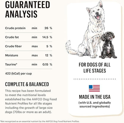 The Honest Kitchen Whole Food Clusters Grain Free Chicken Dry Dog Food, 1 lb Trial Pouch (Pack of 2)