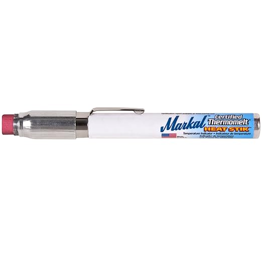 Markal Certified Thermomelt Temperature Indicator Heat Stick, 250 Degrees Fahrenheit, 5" Length