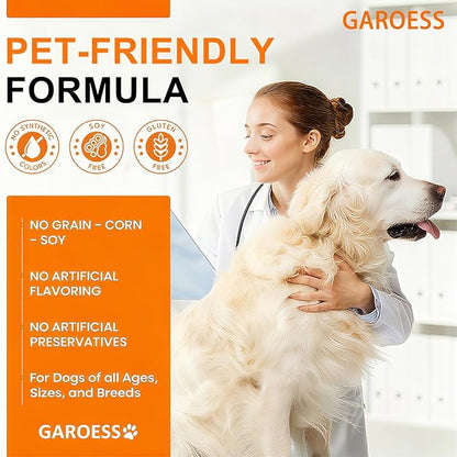 Dog Allergy Relief Chews- Allergy & Immune Probiotics, Support Seasonal Allergies, Gut & Digestive Health, Dog Itching Skin,Paw & Ears Relief- Bacon Flavor -240 Count (2 Pack/Trust it)