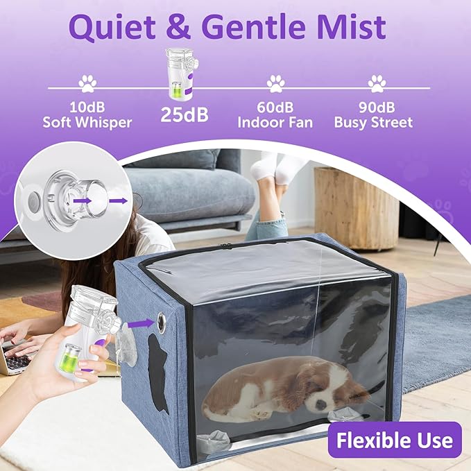 Dogs Nebulizer for Breathing Problems