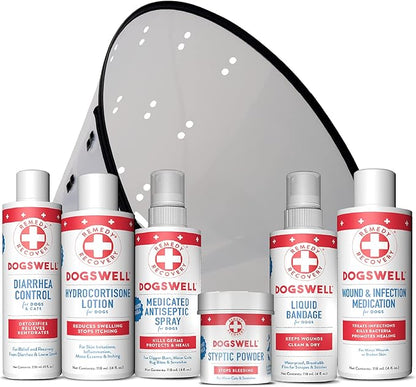 DOGSWELL Remedy + Recovery 0.5% Hydrocortisone Lotion for Dogs, 4 oz. (Packaging May Vary)