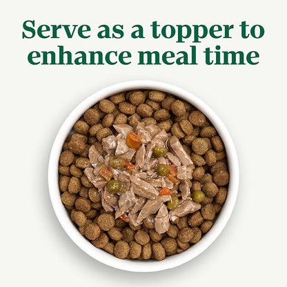 Nutro Hearty Stew Canned Wet Dog Food, Natural Grain Free Dog Food Wet Cuts in Gravy Tender Chicken with Carrot & Pea Stew, 12.5 oz. Cans (12 Count, Pack of 1)
