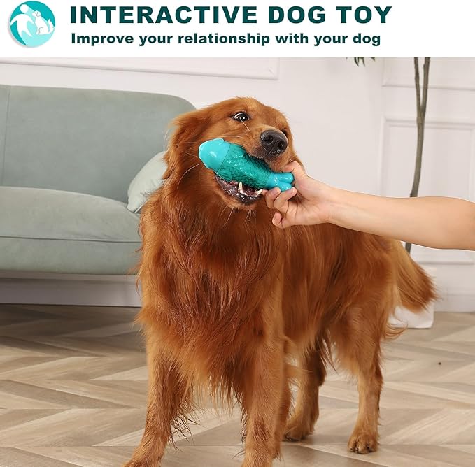 BoYoYo Dog Products Chew Toys, Squeaky Indestructible Dog Toys for Aggressive Chewers, Pet Supplies, Super Chewer, Heavy Duty