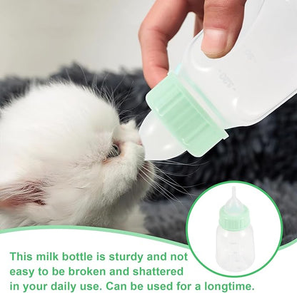 Dog Bottle for Puppies Kitten Milk Feeder Pet Breast Feeder Bottle Lightweight Portable for Milk Replacer