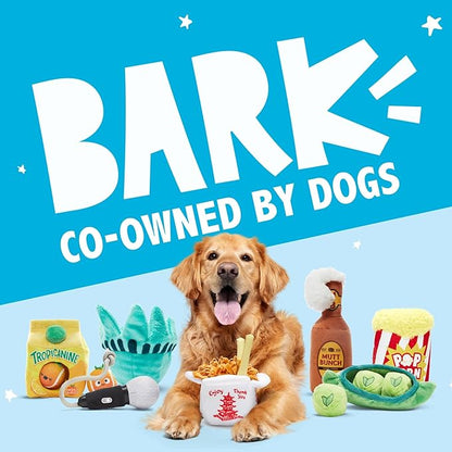 Barkbox Doggo’s Tacos 3-in-1 Squeaky Plush Dog Toy – Multi-Part Interactive Toy with Crinkle Taco Holder & Three Squeakers – Fun Play for Small to Medium Dogs
