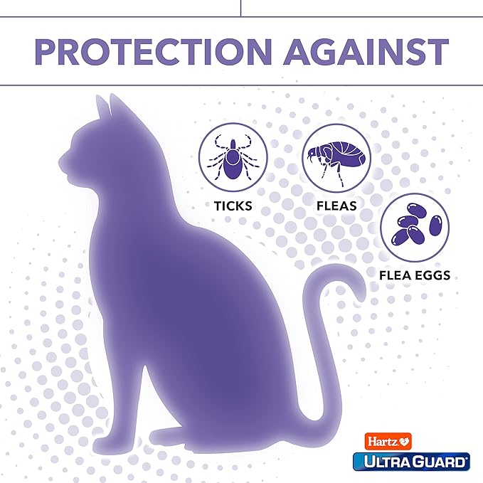 Hartz UltraGuard Plus Cat Flea & Tick Spray, 8 oz (Pack of 2)