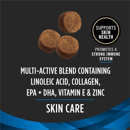 Purina Pro Plan Veterinary Supplements Skin Care Dog Supplements with Omega-3 Fish Oil and EPA and DHA - (Pack of 1) 60 ct. Pouches