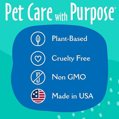 earthbath, Green Tea & Awapuhi Grooming Wipes - Dog Wipes for Paws and Butt, Best Pet Wipes for Dogs & Cats, Made in USA, Cruelty-Free Dog Cleaning Wipes, Removes Dirt & Dander - 100 Count (2 Pack)
