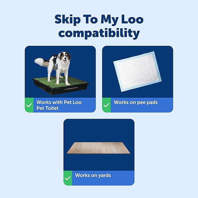 PetSafe Skip to My Loo House Training Scent - Encourages Consistent Potty Habits - Scientifically Formulated Solution - Unique Attractant Formula - Eco-Friendly Formula - 4.22 oz