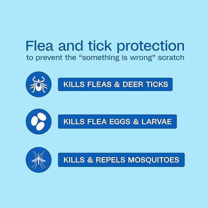 ADAMS Plus Flea and Tick Prevention Spot On for Cats, Kills Fleas & Ticks (Brown Dog/Deer Ticks), Kills and Repels Mosquitoes, Prevents Flea Infestations, 3-Month Supply, 3 Pack