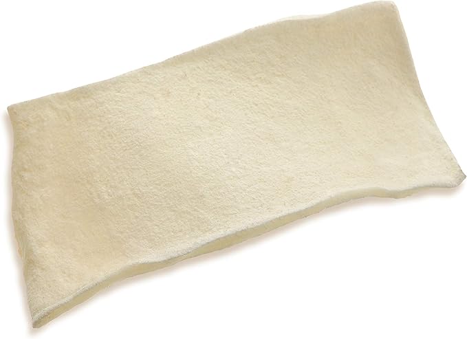 Brazilian Pet Premium Thick Cut Chips, Wholegrain Rawhide (Last Much Longer Than Traditional Chips). 100% Natural. Great Behavioral Dog Chewing Treat Solution. No Preservatives. (1 Pound)