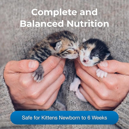 Pet-Ag KMR Kitten Milk Replacer Liquid - 11 oz - Ready-to-Feed Kitten Formula with Vitamins for Kittens Newborn to Six Weeks Old - Easy to Digest