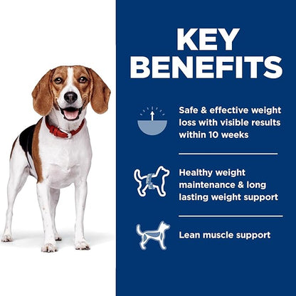 Hill's Science Diet Adult Perfect Weight Small Bites Dry Dog Food, Chicken, 4 lb. Bag