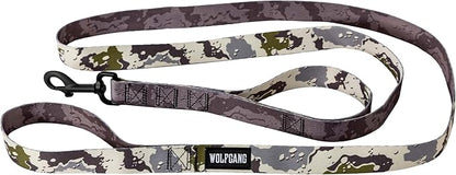 Wolfgang Heavy Duty Dog Leash, Pull-Tested for Walking & Training, Hideout Print, Large