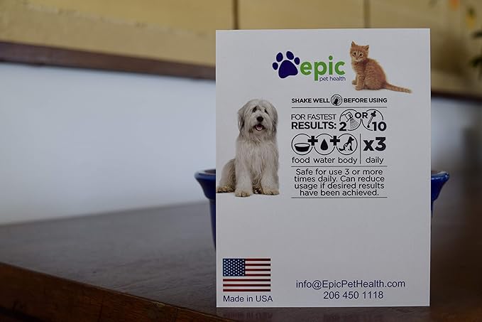 Clear - Natural, Electrolyte, Odorless Pet Supplement That Reduces Allergies and Coughing Naturally (Dropper, 1 Ounce)