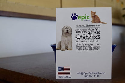 Clear - Natural, Electrolyte, Odorless Pet Supplement That Reduces Allergies and Coughing Naturally (Dropper, 1 Ounce)