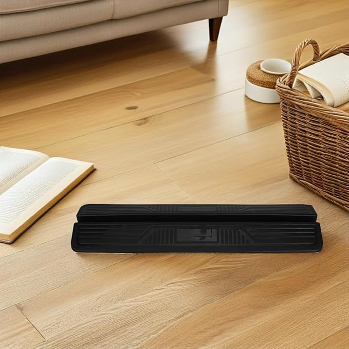 Zerodeko Dog Gate Accessory Kick Pedal for Doorway Stair Guardrail No Drilling Bridge Strip Safety Gate Support Feet Floor Ramp Strip