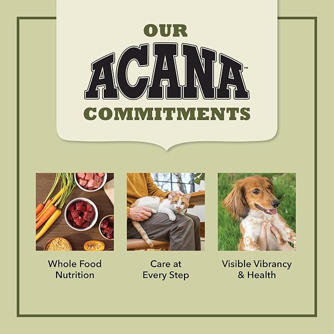 ACANA Wholesome Grains Dry Dog Food Large Breed Puppy Recipe 22.5lb Bag