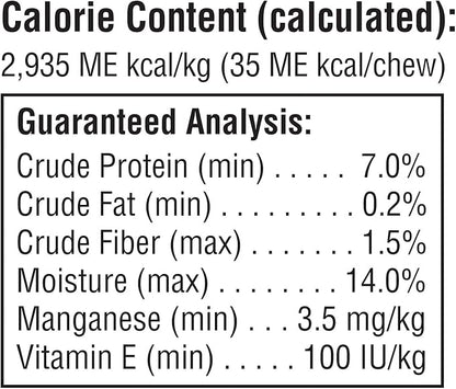 DreamBone RattleBall Small Chews, Rawhide-Free Chews for Dogs, with Real Chicken Treats Inside, 14 Count (Pack of 4)