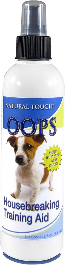 OOPS Housebreaking Aid Training Spray, Indoor & Outdoor Dog Training, Mess-Free Housebreaking Solution, Made in the USA, 8 fl. oz. Spray