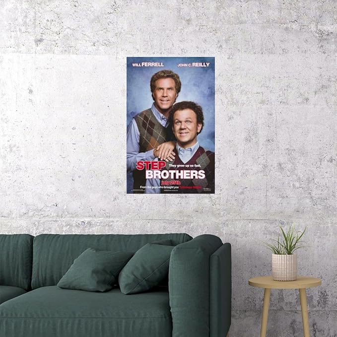 Rectify the Race Step Brothers Movie Will Ferrell John C. Reilly Mary Steenburgen 12x16 Poster