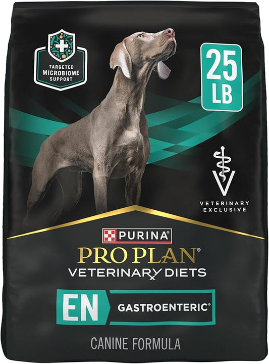 Pro Plan Veterinary Diets Purina EN Gastroenteric Canine Dog Food Dry Formula - 25 lb. Bag