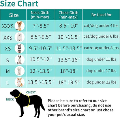 Tiny Dog Harness, All Weather Diamond Mesh, Reflective Stripes, No Pull Step in Lightweight Vest Harness for Puppy, Small Dogs and Cats Sage XXXS