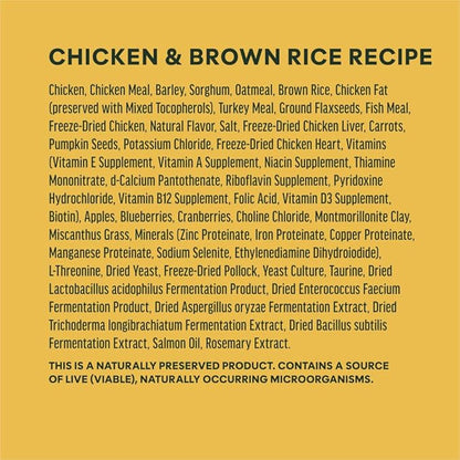 Instinct RawBoost, Natural Dry Dog Food with FreshDried Raw, Whole Grain Recipe - Real Chicken & Brown Rice, 20 lb. Bag