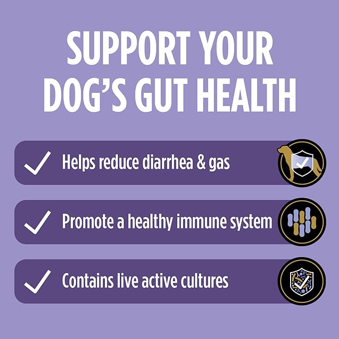 Purina Pro Plan Veterinary Supplements FortiFlora Daily Probiotics for Dogs, Helps Digestive Gut Health and Diarrhea - 30 ct. Box