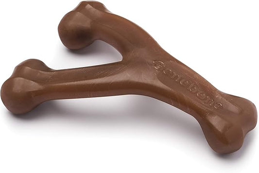 Benebone Peanut Butter Flavored Wishbone Chew Toy