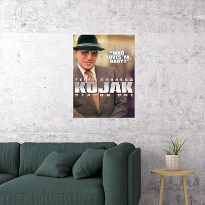 Rectify the Race Kojak Movie Telly Savalas Dan Frazer Kevin Dobson 24x36 Poster