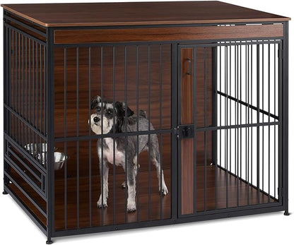 Amazon Basics Furniture Style Dog Crate, 48 Inches