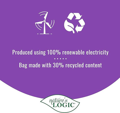 NATURE'S LOGIC Dry Dog Food - 100% Natural - No Synthetics - for All Ages, Sizes, Breeds - Free from Common Allergens, High Protein - Rabbit Meal Feast, 25lbs