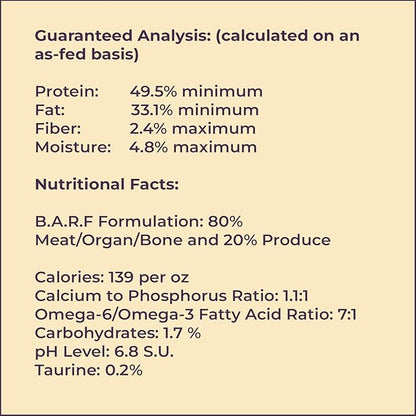 Steve's Real Food Freeze-Dried Raw Food Diet for Dogs and Cats, 2-Pack, Chicken Recipe, 1.25 lbs in Each Bag, Made in The USA, Pour and Serve Nuggets, Vegetarian Fed & Free Range