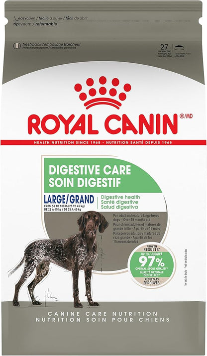 Royal Canin Canine Care Nutrition Large Digestive Care Adult Dry Dog Food, 30 lb Bag