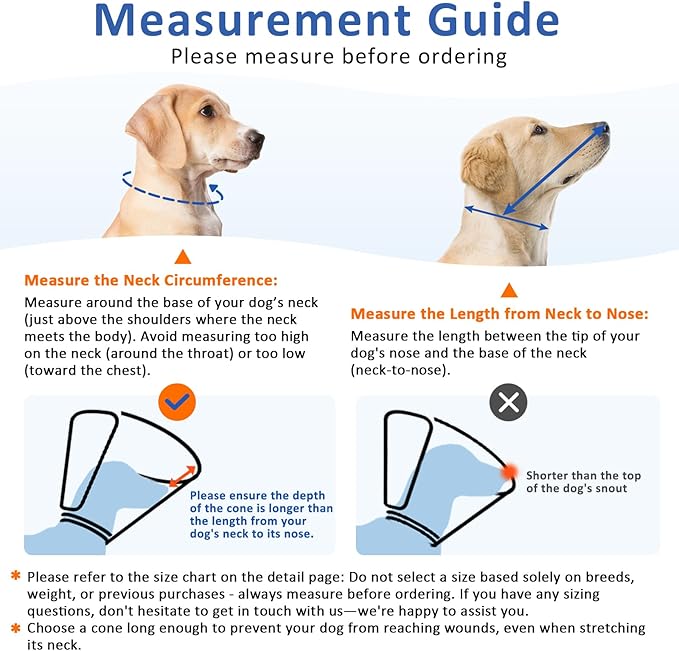 BARKLESS Dog Cone, Soft Cone for Dogs After Surgery to Stop Licking, Alternative to Recovery Collar for Large Breeds, Adjustable Elizabethan Collar (Grey, S (Neck: 9.75-11.75"))