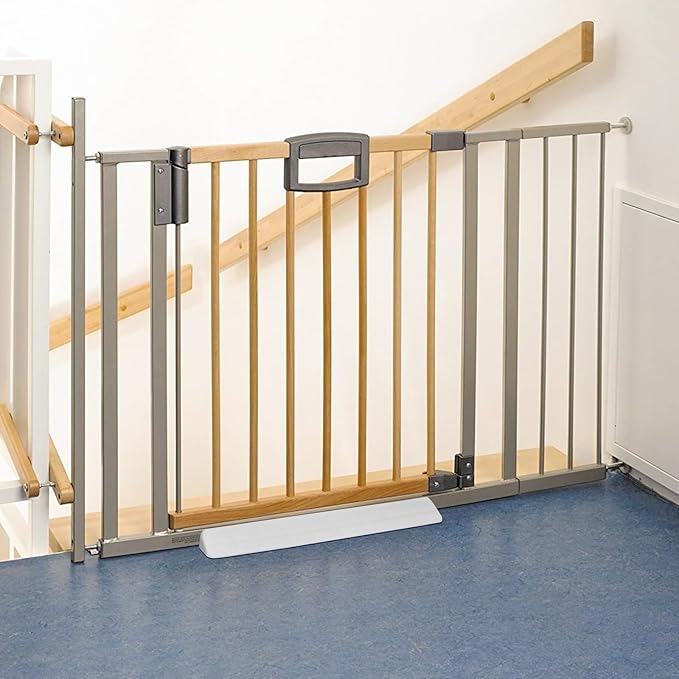 SUPVOX Safety Gate Kick Pedal Replacement Part, Plastic Stair Accessory with Support Feet and Pet Gates, Sturdy Doorway Ramp Fixator for Indoor Use