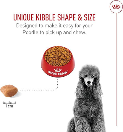 Royal Canin Breed Health Nutrition Poodle Adult Dry Dog Food, 2.5 lb Bag