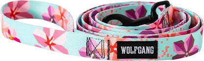Wolfgang Heavy Duty Dog Leash, Pull-Tested to Over 800 lbs for Walking & Training, DigiFloral Print, Large