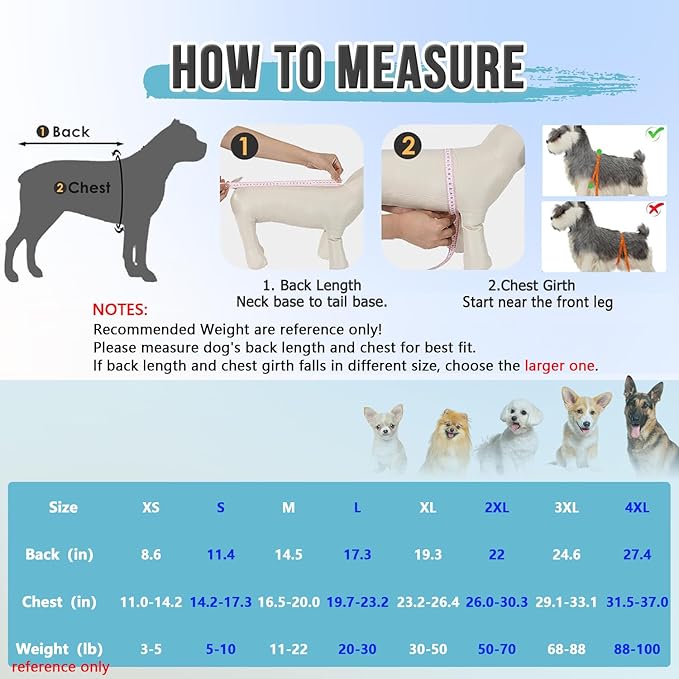 Lukovee Recovery Suit for Dogs, Zipper On Recovery Suit for Female Male Dog, Onesie Abdominal Wounds Cone E-Collar Alternative Prevent Licking Spay Recovery Suit (4XL, Grey)
