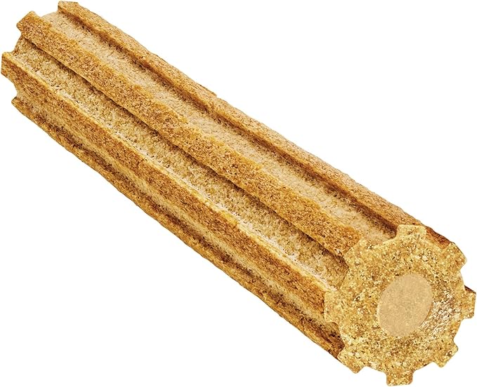 Dentalife Plus Digestive Support Dog Treats for Large Dogs 40 lbs. and up, Cleans Teeth, Freshens Breath, & Supports Healthy Gut, Chicken & Pumpkin Flavor, 7 oz., 6 Chews - 6 ct. Pouch (Pack of 2)