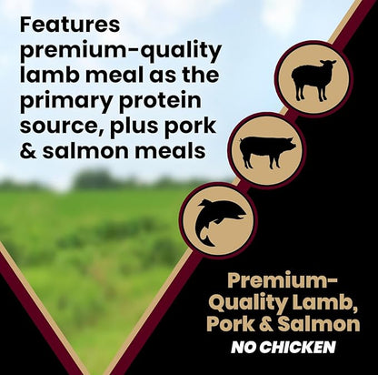 VICTOR Super Premium Dog Food— Sensitive Skin and Stomach— Grain Free Lamb Meal and Sweet Potato Recipe Dry Kibble — Gluten Free, No Chicken, Ideal for Dogs with Allergies — Adult and Puppy Food, 5 lb