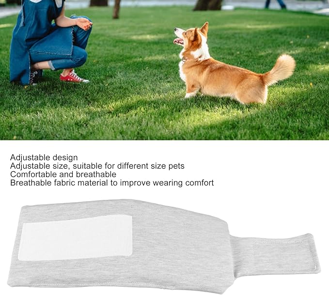 banapoy Dog Neck Support Brace, Dogs Cone Collar After Surgery Anti Licking, Size Adjustable, Breathable Fabric, Help Dogs Recivering Neck Coller for Cats Puppies