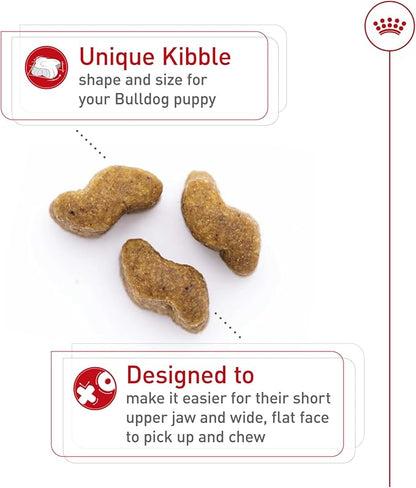 Royal Canin Breed Health Nutrition Bulldog Puppy Dry Dog Food, 6 lb Bag