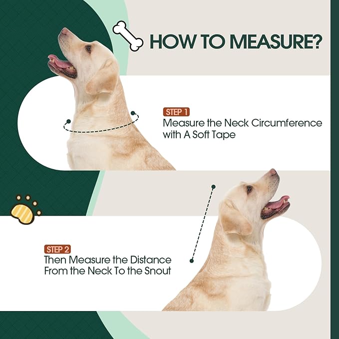Kuoser Large Dog Cone Collar After Surgery, Soft Cone for Dogs to Stop Licking, Breathable Pet Recovery Collar Comfortable Elizabethan Collars, Adjustable Protective Dog Cones for Large Dogs, Rose L