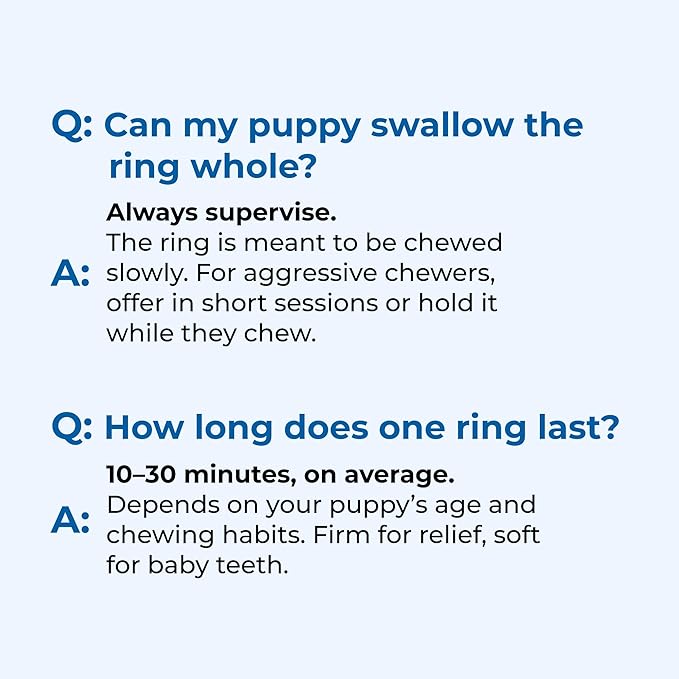 N-Bone Puppy Teething Rings Taste of Texas Chicken Fajitas Flavor 3 Count